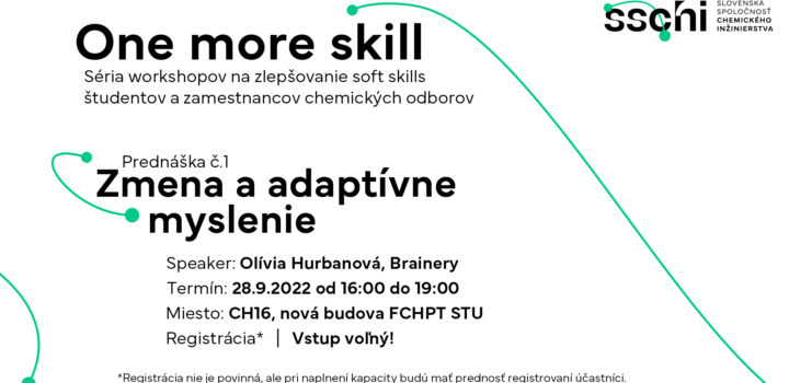 Zmena a adaptívne myslenie [One more skill]