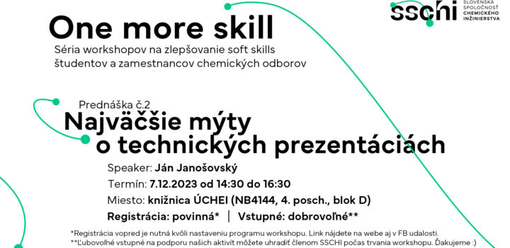 Najväčšie mýty o technických prezentáciách [One more skill]