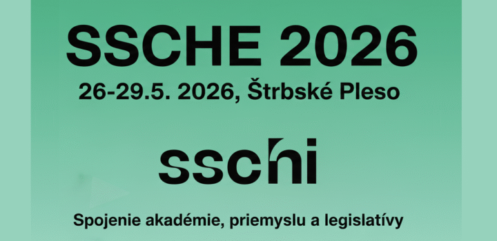 52. Medzinárodná konferencia Slovenskej spoločnosti chemického inžinierstva – SSCHE 2026